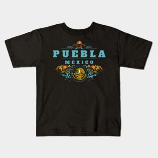 Puebla, México Kids T-Shirt